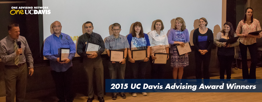 2015 Fall Welcome Award recipients.