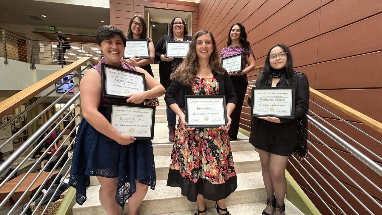 2023 UC Davis Academic Award recipients
